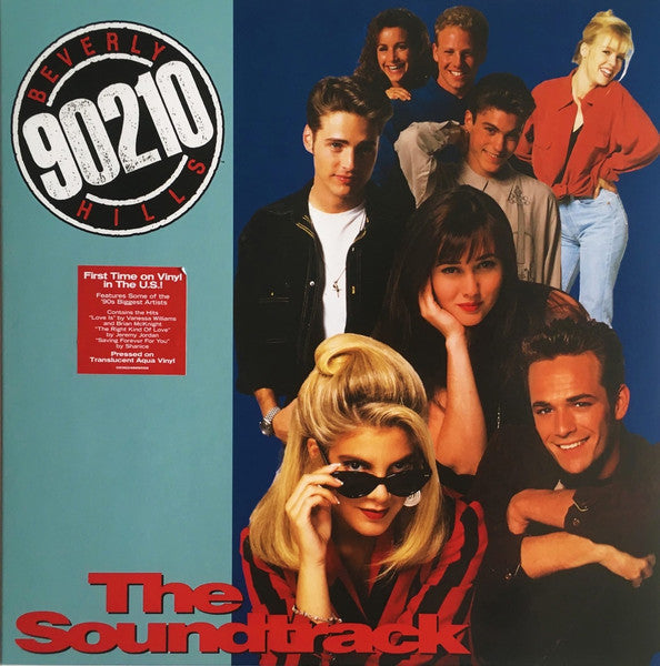 Soundtrack - Beverly Hills, 90210 - The Soundtrack Blue Color Vinyl LP Record