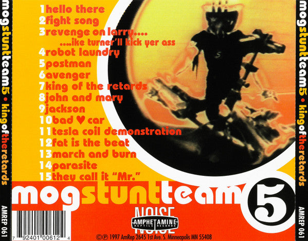 Mog Stunt Team – King Of The Retards CD *ORIGINAL 1997 RELEASE*