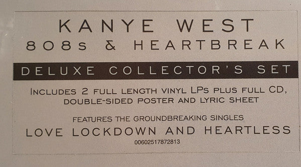 Kanye West - 808s And Heartbreak Deluxe 2xLP Vinyl LP Record + CD