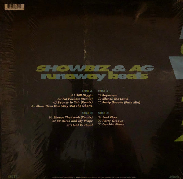 Showbiz & AG – Runaway Beats 2xLP Vinyl LP Record