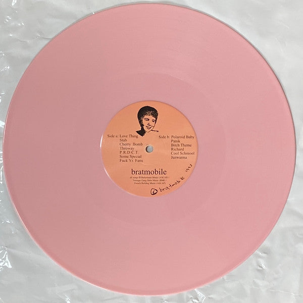 Bratmobile - Potty Mouth Pink Color Vinyl LP Record