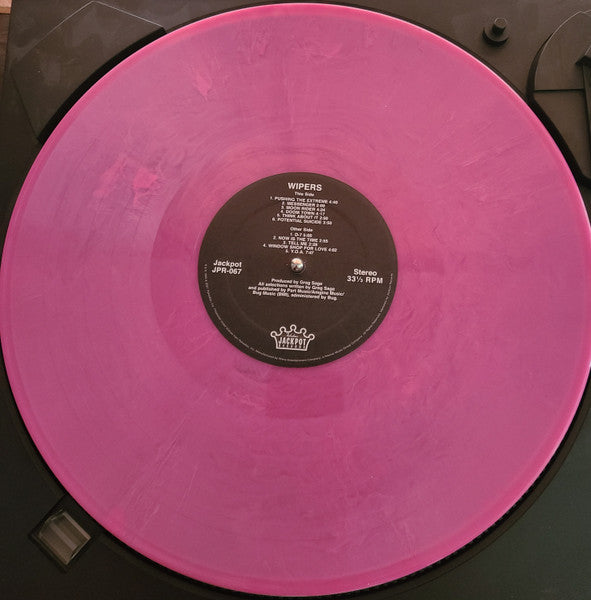 Wipers – Tour 1984 Pink Color Vinyl LP Record