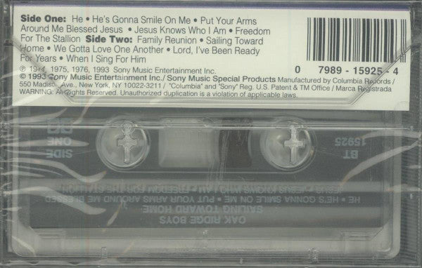 Oak Ridge Boys, The – Sailing Toward Home Cassette *USED 1993 RELEASE*