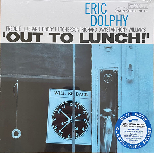 Eric Dolphy - Out To Lunch! 180G Vinyl LP Record