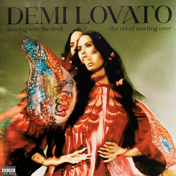 Demi Lovato – Dancing With The Devil... The Art Of Starting Over Turquoise Color 2xLP Vinyl LP Record *Used 2021 Release*