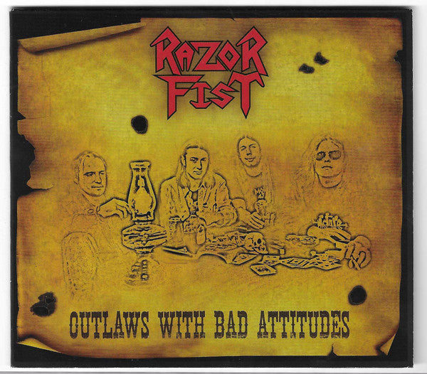 Razor Fist – Outlaws With Bad Attitudes CD