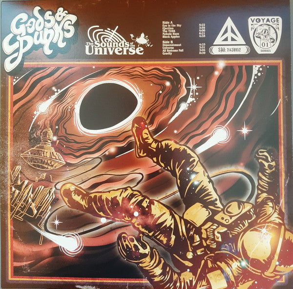 Gods & Punks – The Sounds Of The Universe Gold Sun King Color Vinyl LP Record