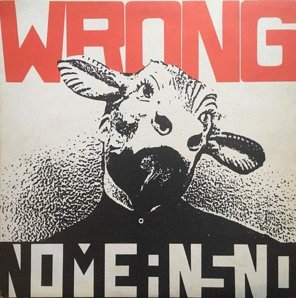 NoMeansNo - Wrong Red Color Vinyl LP Record