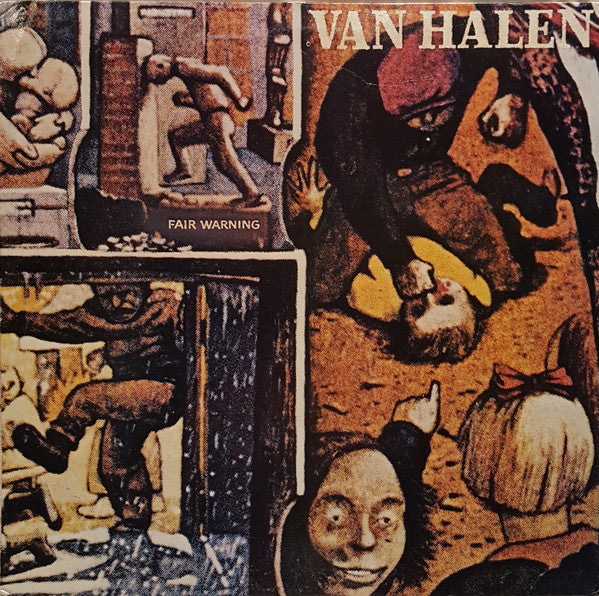 RSD 2023** Van Halen - Fair Warning Vinyl LP Record *USED 1981 GOLD STAMP PROMO CLUB EDITION RELEASE*