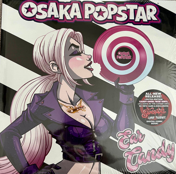 Osaka Popstar – Ear Candy Candy Swirl Bite Color Vinyl LP Record