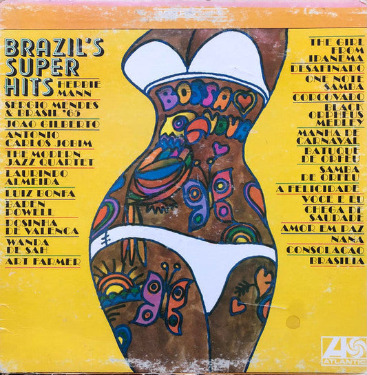 Brazil's Super Hits Vinyl LP Record *Used 1968 Release*