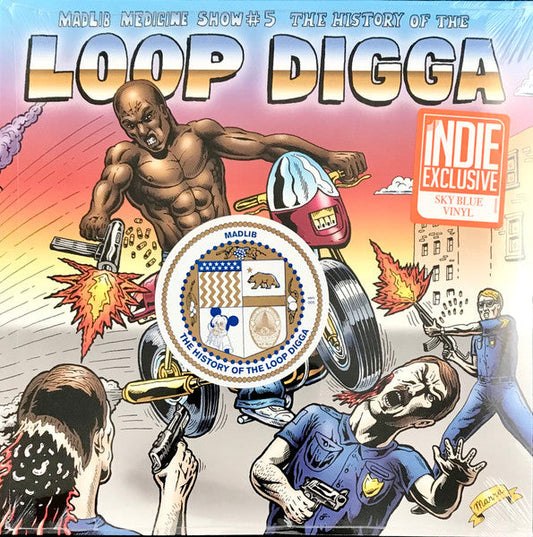 Madlib – History Of The Loop Digga, 1990–2000 Sky Blue Color Vinyl LP Record