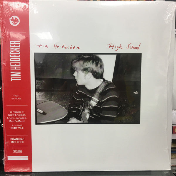 Tim Heidecker - High School Red Color Vinyl LP Record