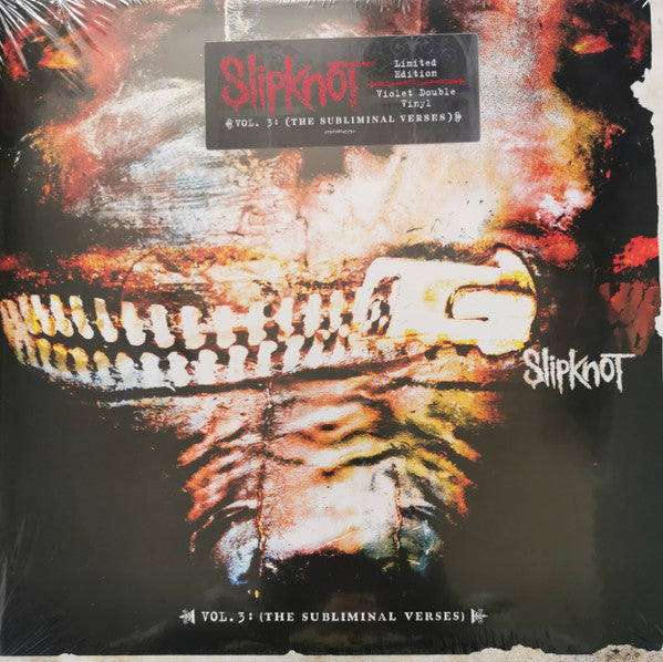 Slipknot – Vol. 3: (The Subliminal Verses) Violet Color 2xLP Vinyl LP Record