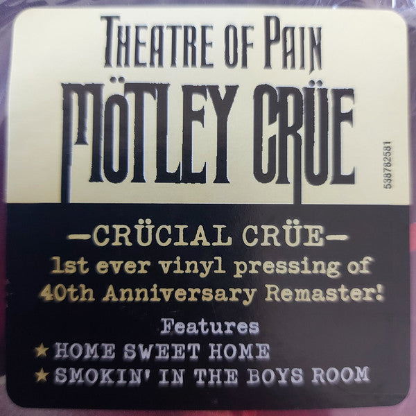 Mötley Crüe – Theatre Of Pain [40th Anniversary Remaster] Vinyl LP Record