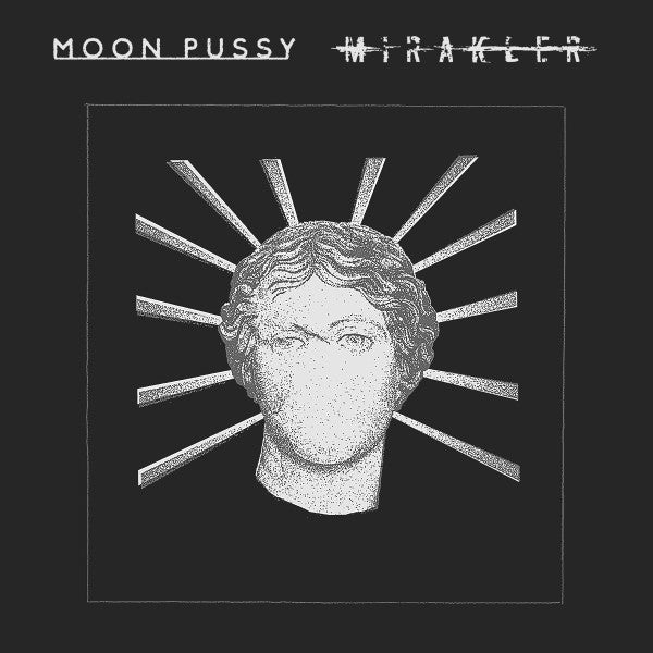 Moon Pussy / Mirakler Split Blue Color Vinyl 7" Record