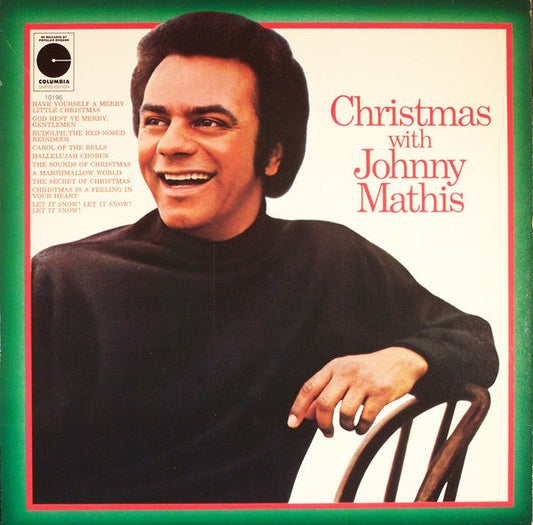 MATHIS, JOHNNY - Christmas With Johnny Mathis Vinyl LP Record
