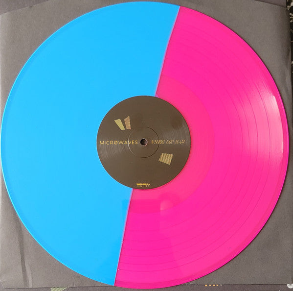 Microwaves – Discomfiture Atlas Blue/Pink Color Vinyl LP Record