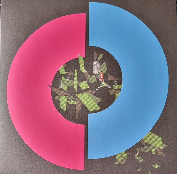 Microwaves – Discomfiture Atlas Blue/Pink Color Vinyl LP Record