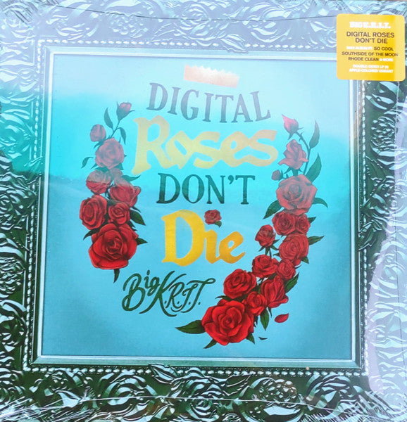 Big K.R.I.T. – Digital Roses Don't Die Red Apple Color Vinyl LP Record