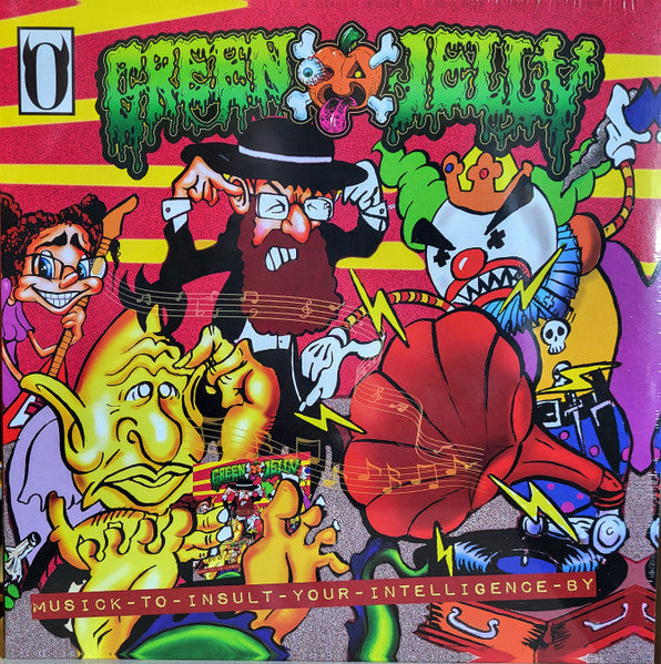 Green Jellÿ – Musick To Insult Your Intelligence By Color Vinyl LP Record