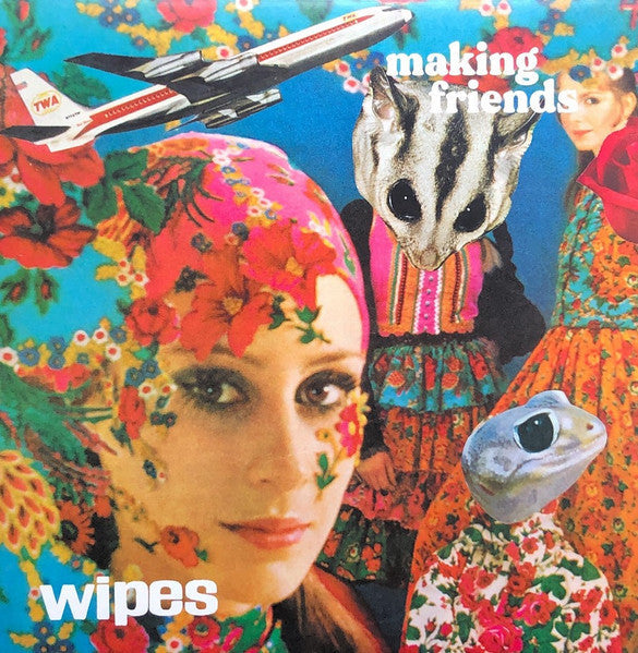 Wipes – Making Friends Pink Color Vinyl LP Record