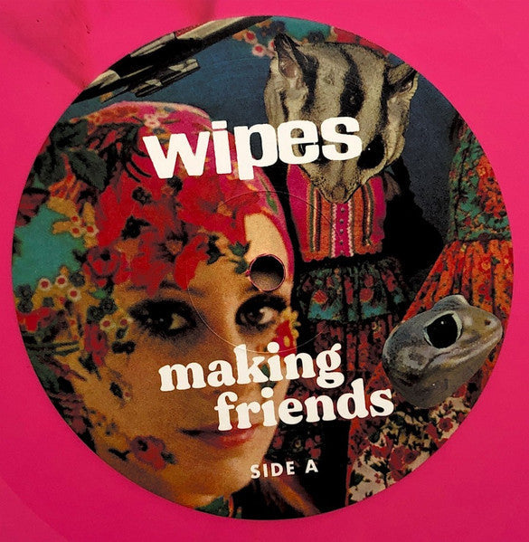 Wipes – Making Friends Pink Color Vinyl LP Record