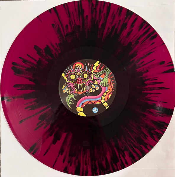 Dungeon Weed – The Eye Of The Icosahedron Magenta With Black Splatter / Yellow With Black Splatter Color 2xLP Vinyl LP Record