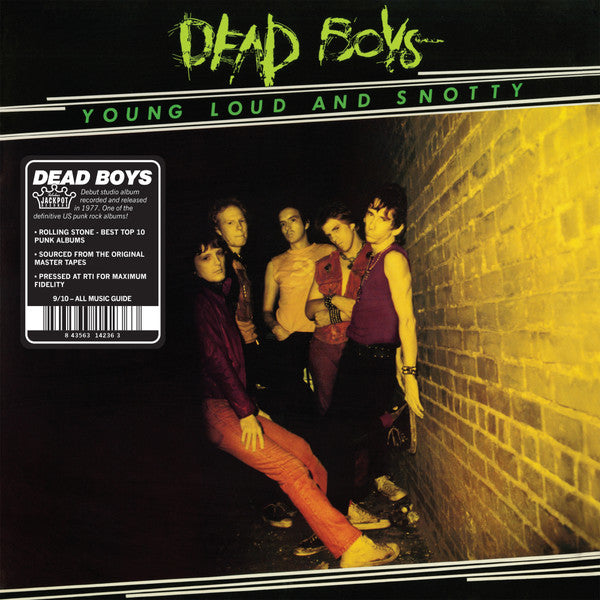 Dead Boys - Young Loud And Snotty Vinyl LP Record