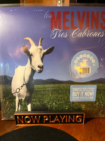 Melvins - Tres Cabrones Baby Blue Color Vinyl LP Record