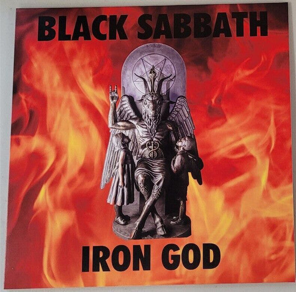 Black Sabbath – Iron God White Color Vinyl LP Record *Unofficial Release*