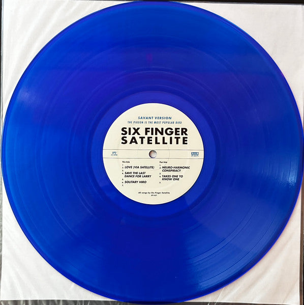 Six Finger Satellite - The Pigeon Is The Most Popular Board Red/Blue Color 2xLP Vinyl LP Record