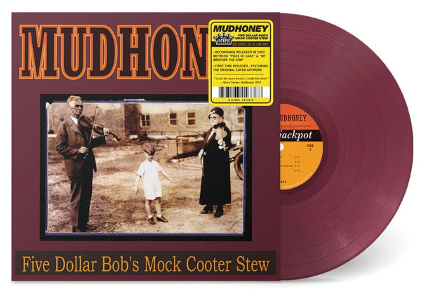 Mudhoney – Five Dollar Bob's Mock Cooter Stew Dark Red Color Vinyl LP Record