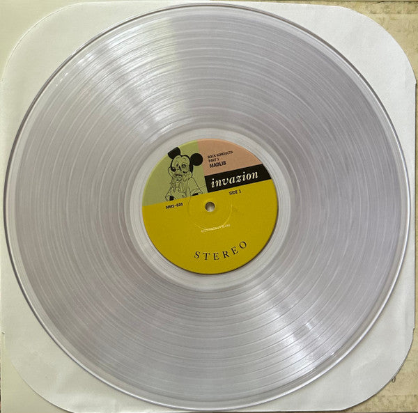 Madlib – Rock Konducta (Part 1) Clear Color Vinyl LP Record