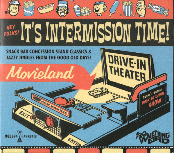 Hey Folks! It's Intermission Time! Snack Bar Concession Stand Classics & Jazzy Singles From The Good Old Days! CD