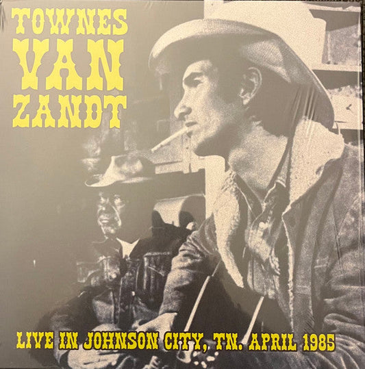 Townes Van Zandt – Live In Johnson City, TN, April 1985 Vinyl LP Record *Unofficial Release*