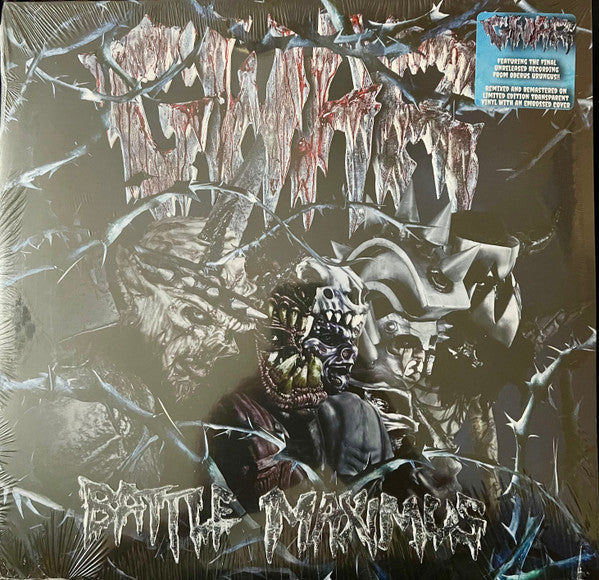 Gwar – Battle Maximus (10th Anniversary Edition) Crystal Blue w/Dark Blue Swirl Color 2xLP Vinyl LP Record