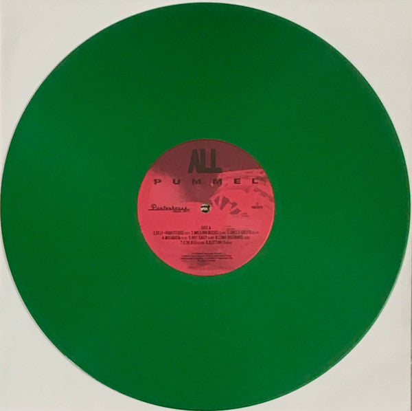 All - Pummel Dark Green Color Vinyl LP Record