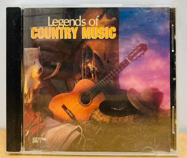 Compilation - Legends Of Country Music - Disc 1 CD *Used 1993 Release*