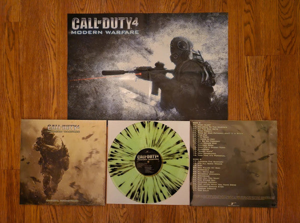 Soundtrack - Call Of Duty 4: Modern Warfare OST Splatter Color Vinyl LP Record *Unofficial Release*