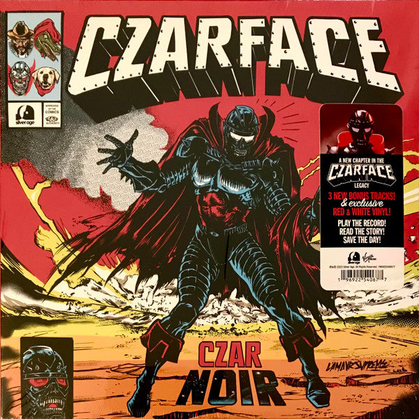 Czarface – Czar Noir Red/White Color Vinyl LP Record