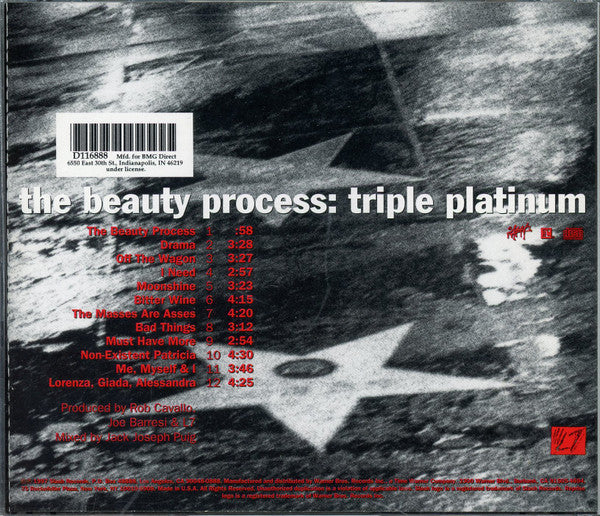 L7 – The Beauty Process: Triple Platinum CD *Used 1997 Club Edition CD*