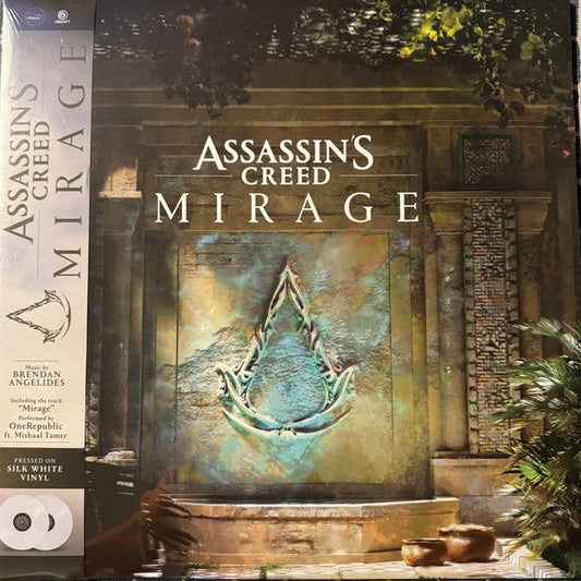 Brendan Angelides – Assassin's Creed Mirage (Original Soundtrack) White Silk Color Vinyl LP Record *Corner Dent*
