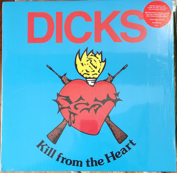 Dicks – Kill From The Heart Red Translucent Color Vinyl LP Record