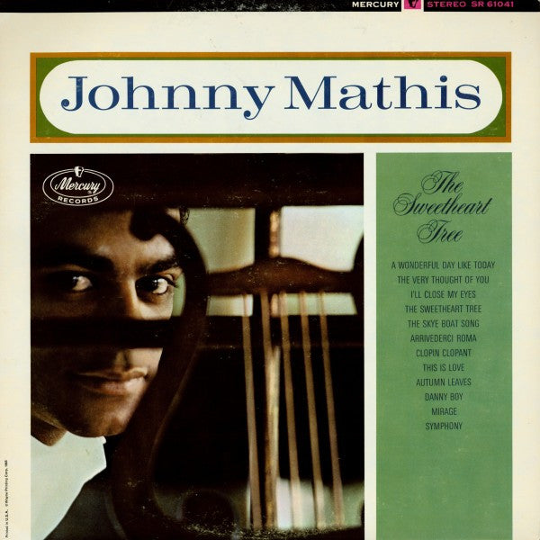 Johnny Mathis – The Sweetheart Tree Vinyl LP Record *Used 1965 Release*