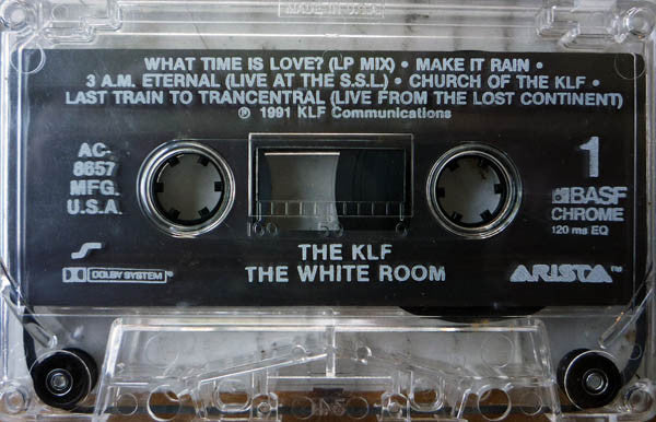 KLF, The – The White Room Chrome Cassette *Used 1991 Release*