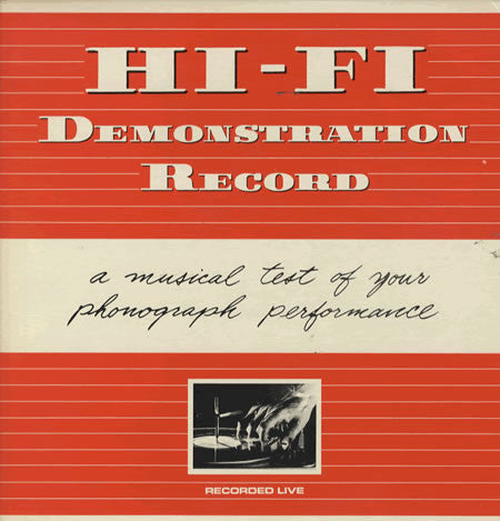 Hi-Fi - Demonstration Record Vinyl LP Record *Corner Bend*