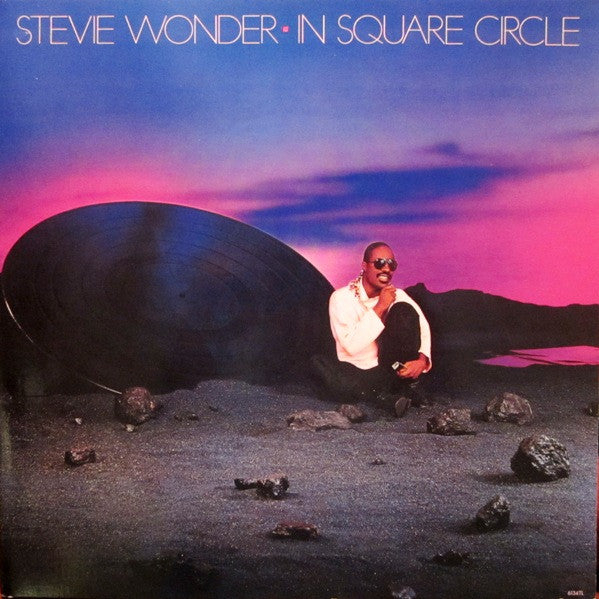 Stevie Wonder - In Square Circle *USED 1985 EMBOSSED COVER RELEASE*