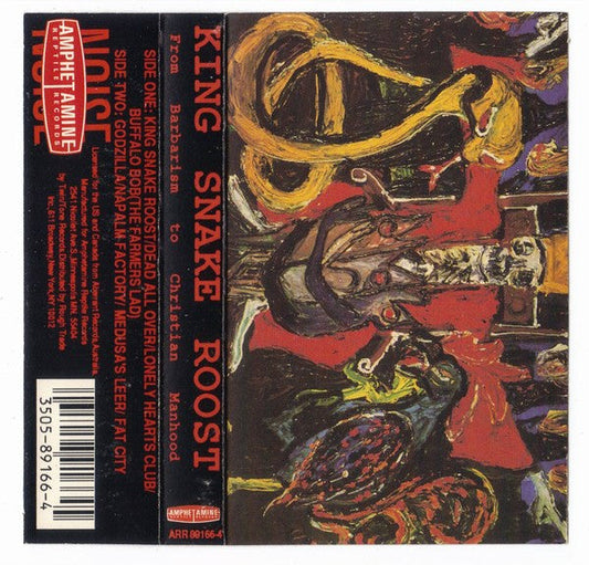 King Snake Roost – From Barbarism To Christian Manhood Cassette *USED 1989 RELEASE*