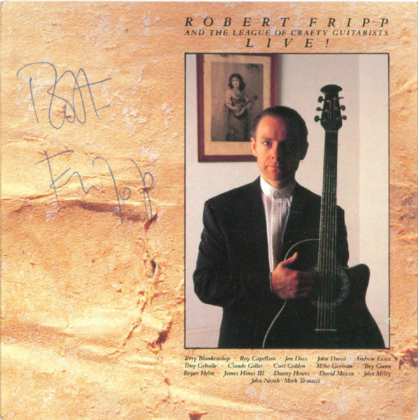 Robert Fripp And The League Of Crafty Guitarists – Live! CD *Used 1990 Release*